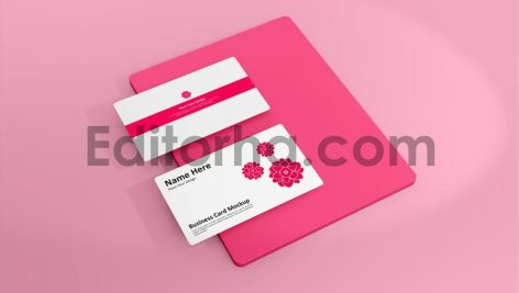 موکاپ کارت ویزیت تجاری 4