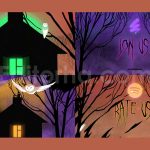 پروژه داوینچی ریزالو: لوگوموشن جغد هالووین Halloween Owl Horror Logo