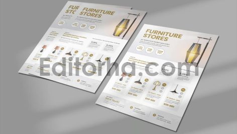 تراکت تبلیغاتی محصولات روشنایی4
