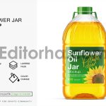 موکاپ بطری روغن2