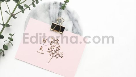 دانلود فایل لایه باز لوگو کارت دعوت عروسی Wedding logo