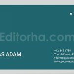 دانلود طرح لایه باز کارت ویزیت