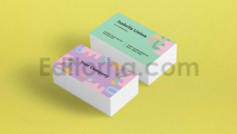 دانلود طرح لایه باز کارت ویزیت