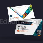 دانلود طرح لایه باز کارت ویزیت