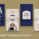 دانلود مجموعه لایه باز قالب اینستاگرام فروش ماه رمضان