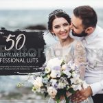 دانلود 50 پریست رنگی LUT عروسی لاکچری 50 luxury wedding luts pack