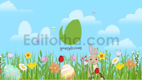 دانلود پروژه آماده افترافکت: لوگوموشن بهاری عید نوروز Spring | Easter Reveal