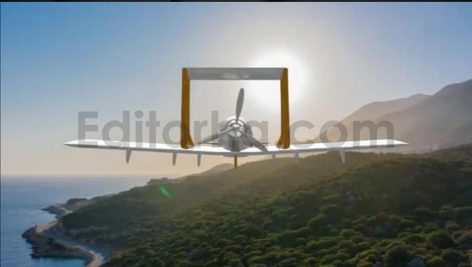 فوتیج آلفا ترانزیشن هواپیما
