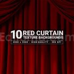 دانلود 10 تکسچر پرده قرمز Red Curtain Texture Backgrounds