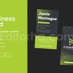 دانلود لایه باز کارت ویزیت شرکتی Business Card