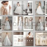 دانلود فایل لایه باز کاتالوگ لباس عروس Catalog Template