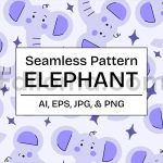 دانلود پترن فیل Elephant Patterns