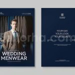 دانلود فایل لایه باز کاتالوگ پوشاک مردانه Menswear Catalog Template