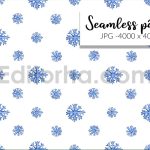 دانلود فایل لایه باز پترن برف Snow Pattern