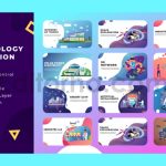 دانلود پروژه آماده افترافکت: تیزر انیمیشن تکنولوژی Technology Animation