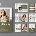 دانلود فایل لایه باز کاتالوگ آرایشگر Makeup Artist Brochure Template