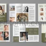 دانلود فایل لایه باز کاتالوگ آرایشگر