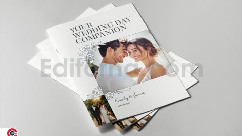 دانلود فایل لایه باز کاتالوگ برنامه ریزی مراسم عروسی