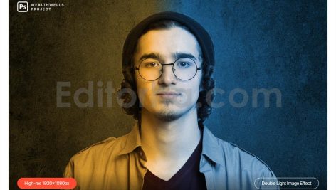 Double Light Image Effect