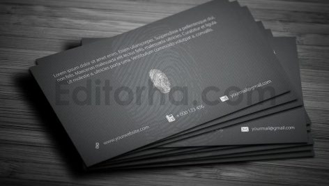 دانلود فایل لایه باز کارت ویزیت مدرن با دیزاین هویتی Identity Business Card