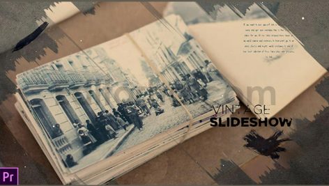 دانلود پروژه آماده پریمیر: اسلایدشو قدیمی Vintage Slideshow