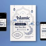Islamic New Year Flyer Set