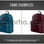 Backpack Mockup - Half Side View3