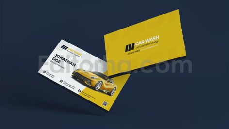 Car Wash Business Card