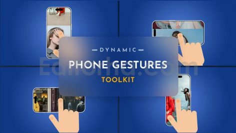 dynamic phone gestures toolkit for premiere pro