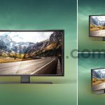 Minimalist Monitor TV Mockup Set.1