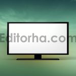 Minimalist Monitor TV Mockup Set.2