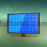 Minimalist Monitor TV Mockup Set.4