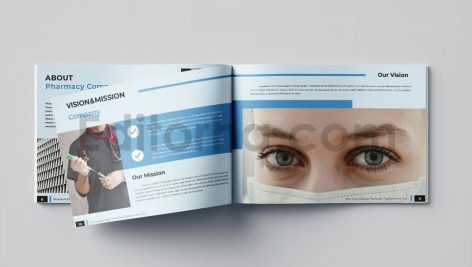 دانلود فایل لایه باز کاتالوگ داروسازی