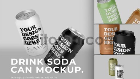 Soda Can Display ver.8 - Mockup1