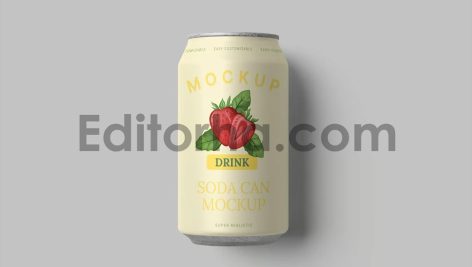 Soda Can Mockup5