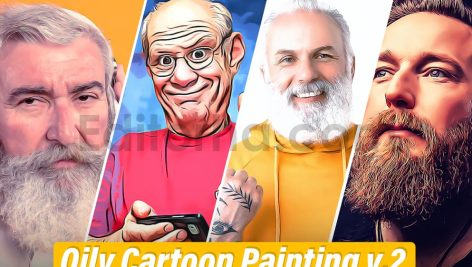 Oily Cartoon Paint Action V.2