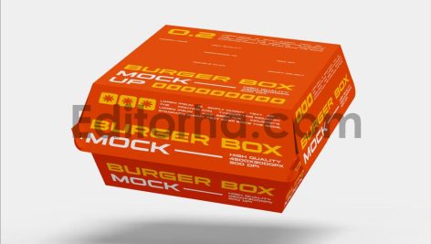 Burger Box Mockup2