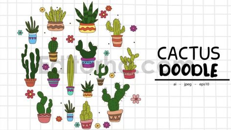 Cactus Doodle