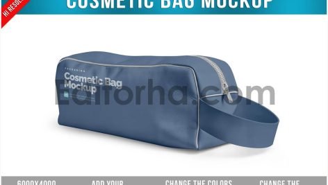 Cosmetic Bag Mockup
