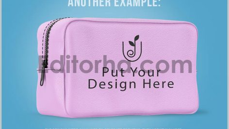 Cosmetic Bag Mockup4