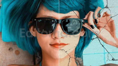 دانلود افکت عکس گرافیتی، تبدیل عکس به هنر خیابانی واقعی