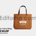 Leather Hand Bag Mockups2