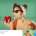دانلود اکشن تبدیل عکس به نقاشی میکس مدیا