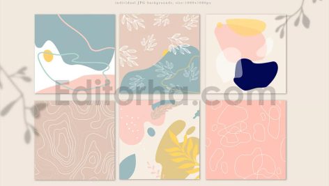 Line Art Abstract Insta Logo Kit