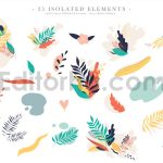 Line Art Abstract Insta Logo Kit