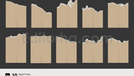 10 Ripped Paper