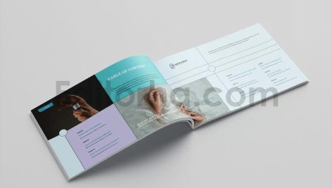 دانلود فایل لایه باز بروشور تبلیغاتی محصولات مراقبت از پوست