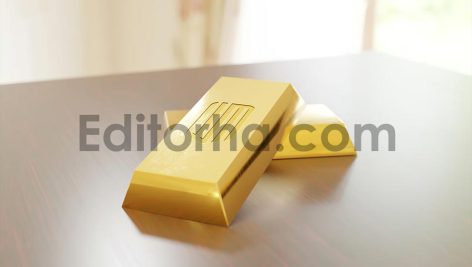 Gold die cut logo mockup2