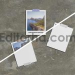 Realistic Polaroid Photo Mockup2