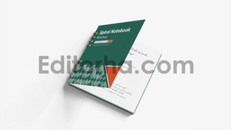 Spiral Notebook Mockup6